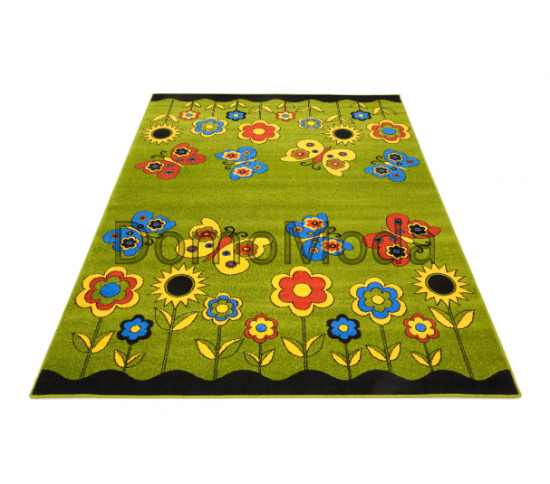 Детский ковер Weltom Weliro Rabatka Zielony - высокое качество по лучшей цене в Украине